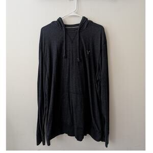 American Eagle Outfitters blue athletic fit lightweight hoodie mens xxl